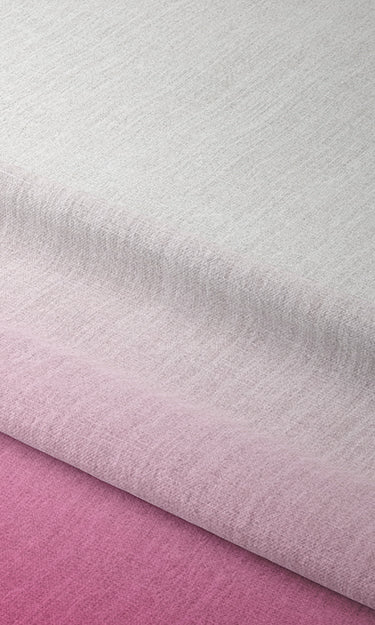 2-Tone Ombre Fabric Material By the Yard (Pink)