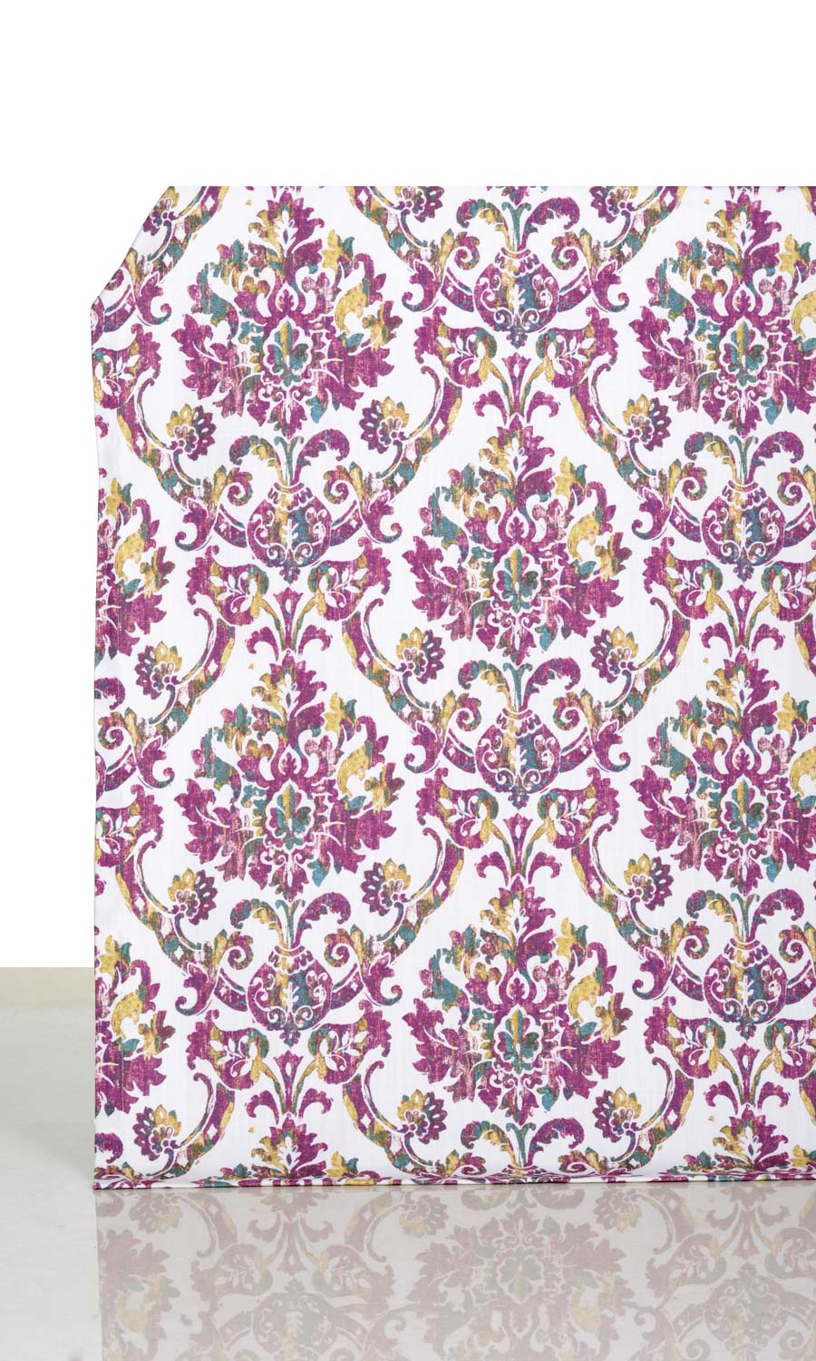 Damask Print Home Décor Fabric By the Yard (Pink/ Purple)