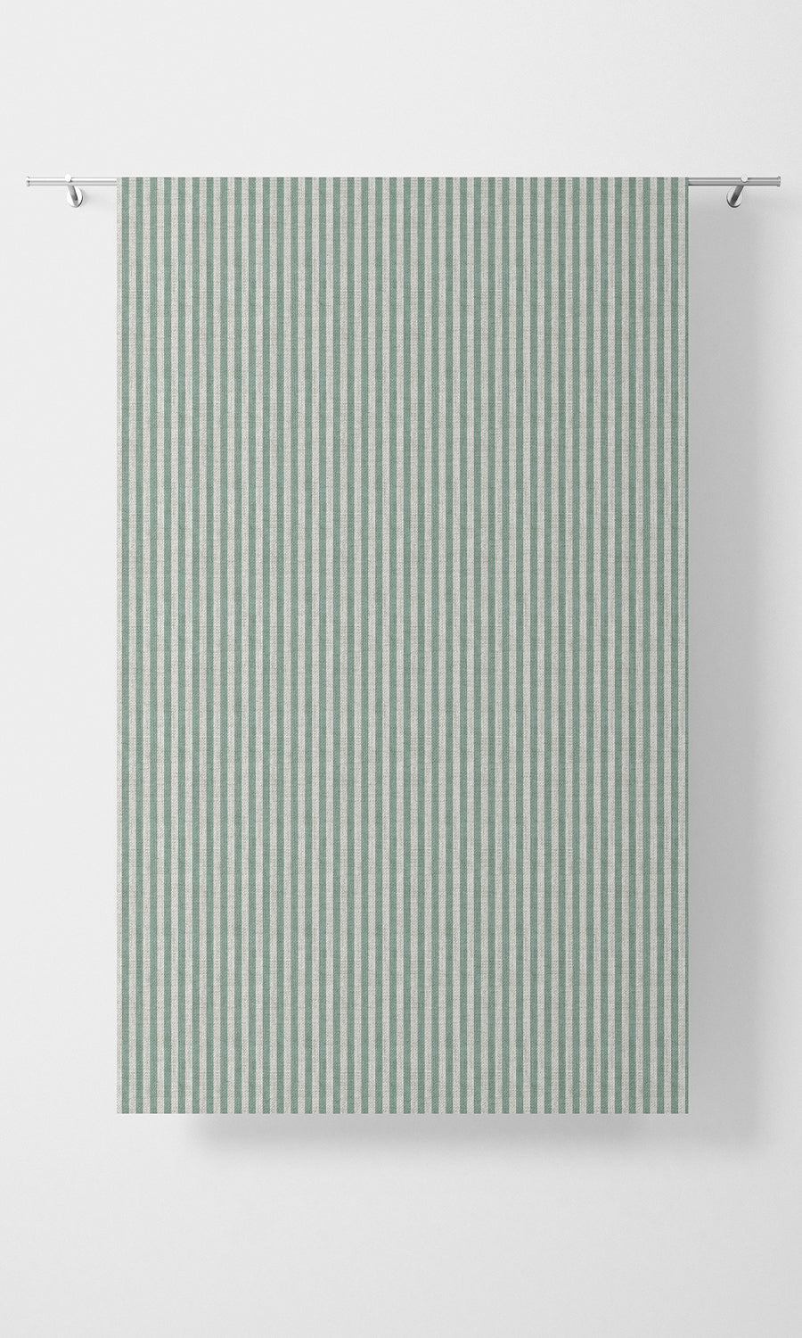 Modern Striped Home Textile Fabric Material Sample (Blue/ White)