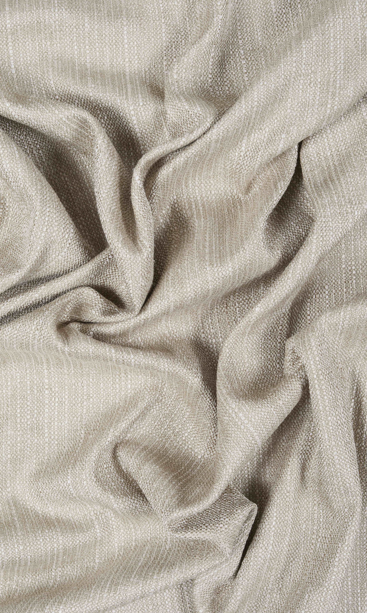 Textured Window Treatments Fabric By the Yard (Pale Beige)