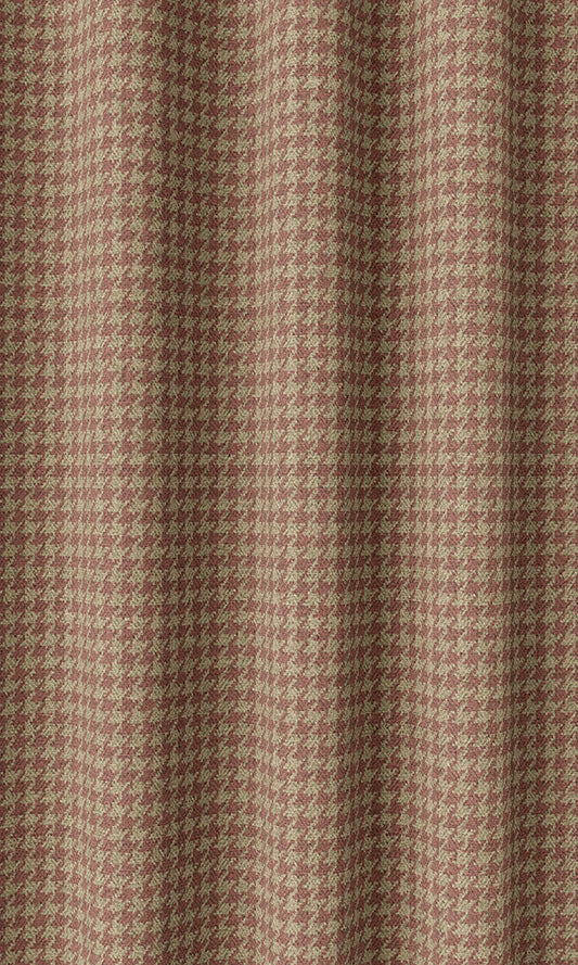 Houndstooth Blinds (Coral Pink/ Beige/ Orange)