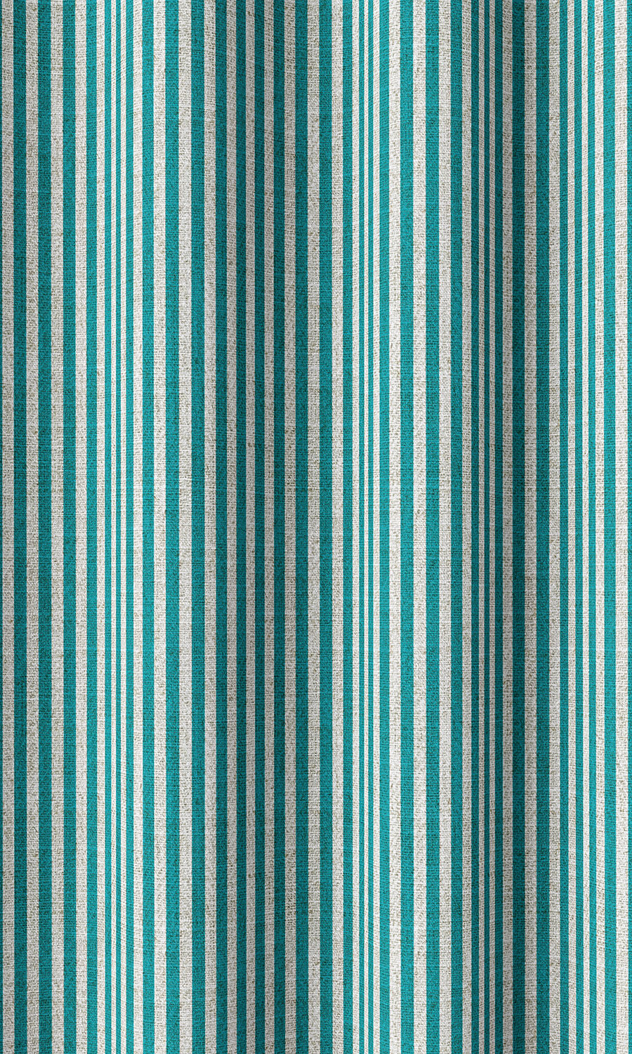 Striped Print Home Décor Fabric By the Yard (Pacific Blue)