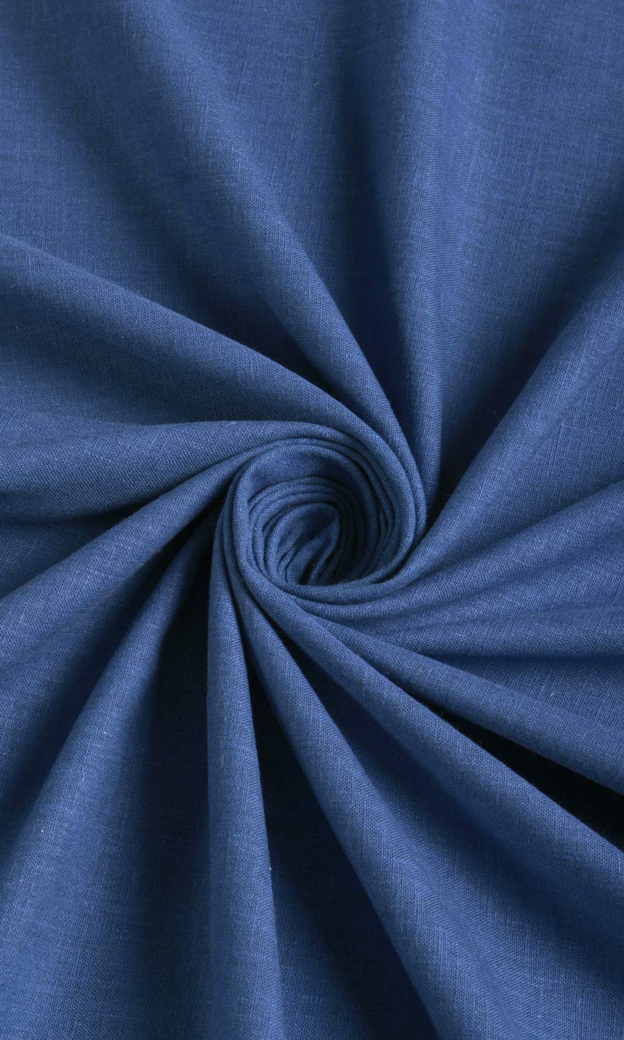 Poly-Cotton Blend Home Décor Fabric By the Yard (Cobalt)