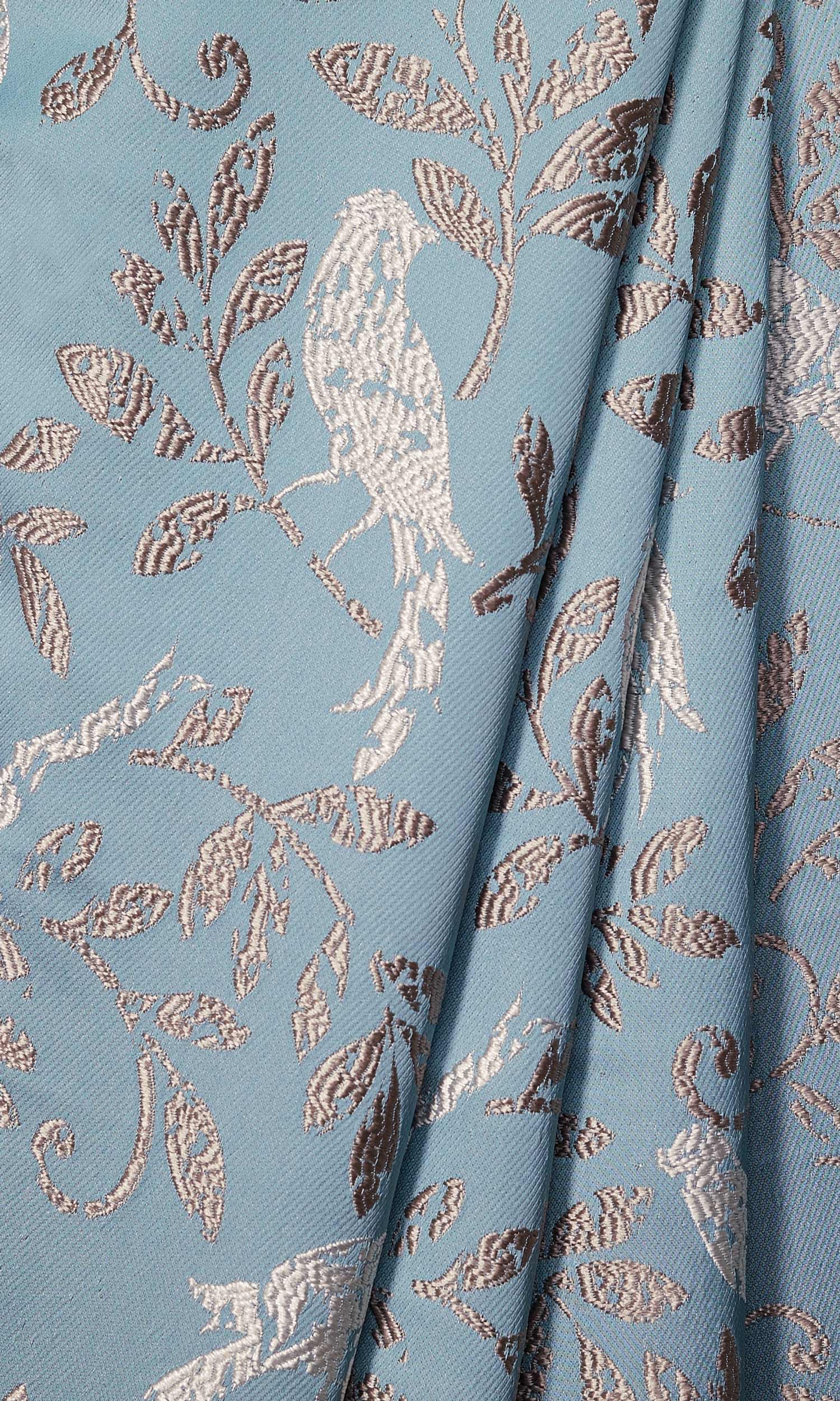 French Country  Home Décor Fabric By the Yard (Blue)
