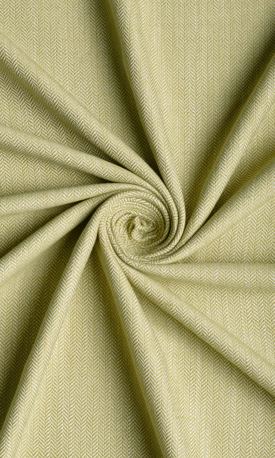 Herringbone Textured Home Décor Fabric By the Yard (Green)