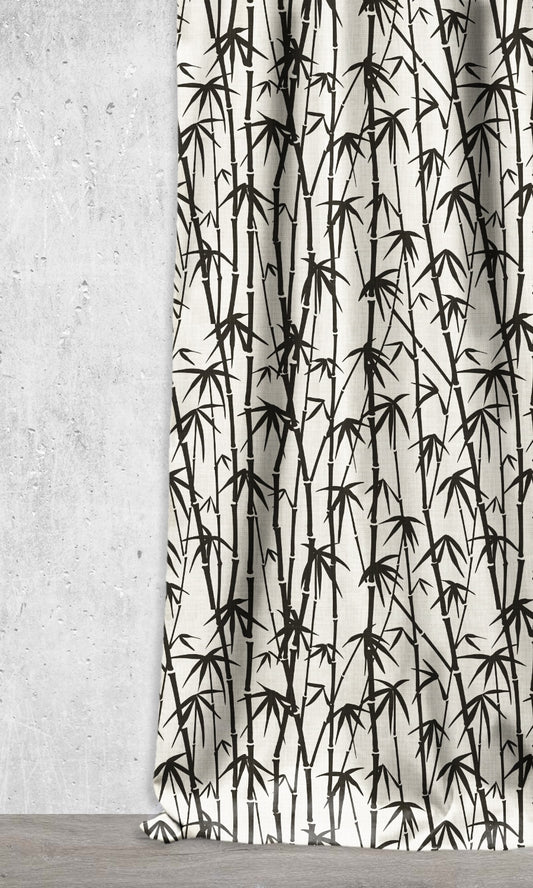 Botanical Printed Shades (Black/ Milky White)