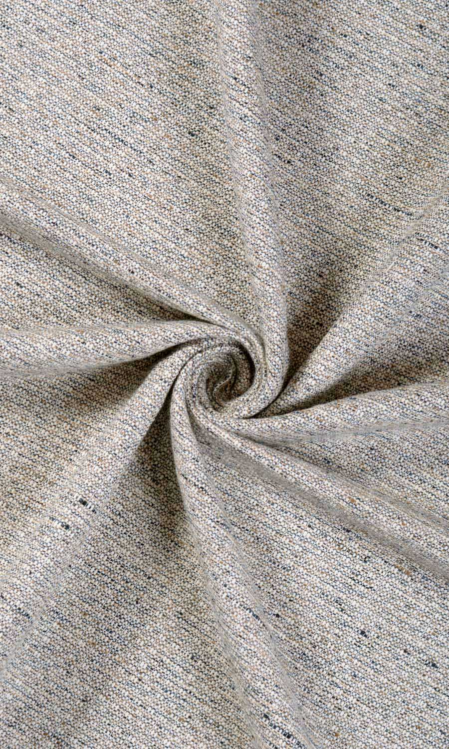 Textured  Window Treatments Fabric By the Yard (Beige/ Brown)