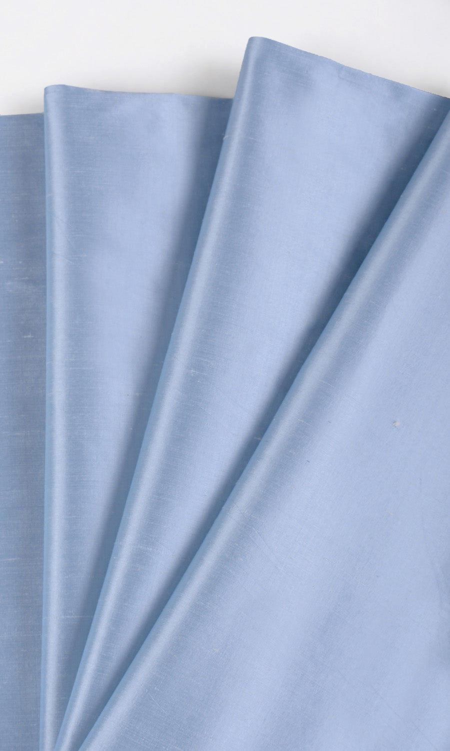Shantung Silk Free Fabric Material Sample (Steel Blue)