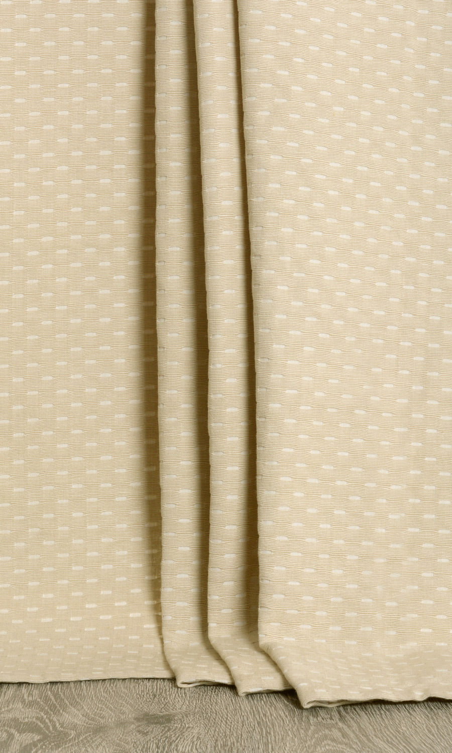 Cotton Window Treatments Fabric Sample (Beige)