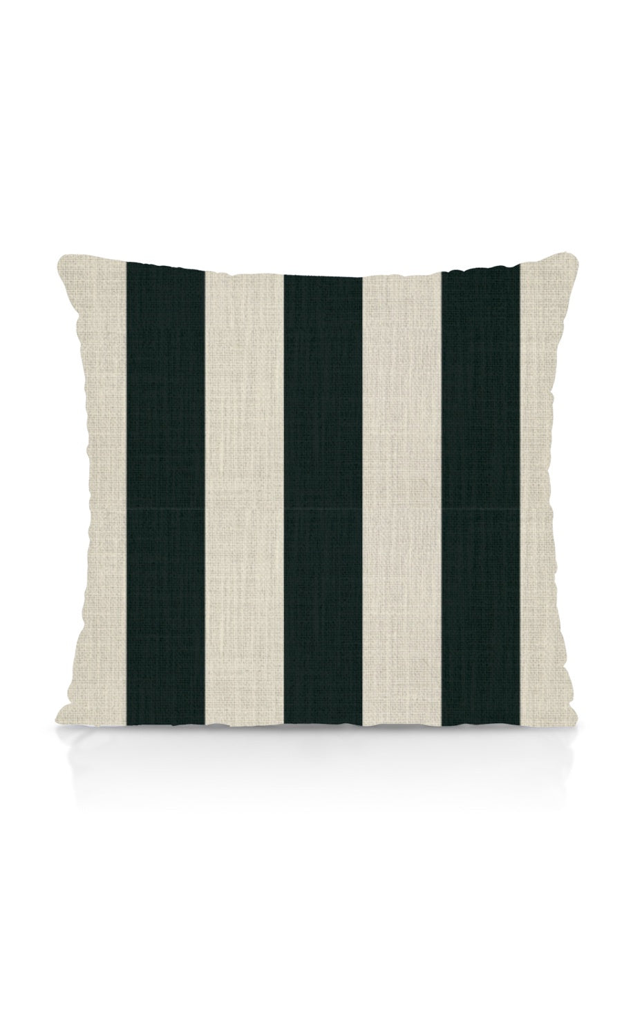 Geometrical Patterned Home Textile Fabric Material By the Metre (Black/ Ivory)