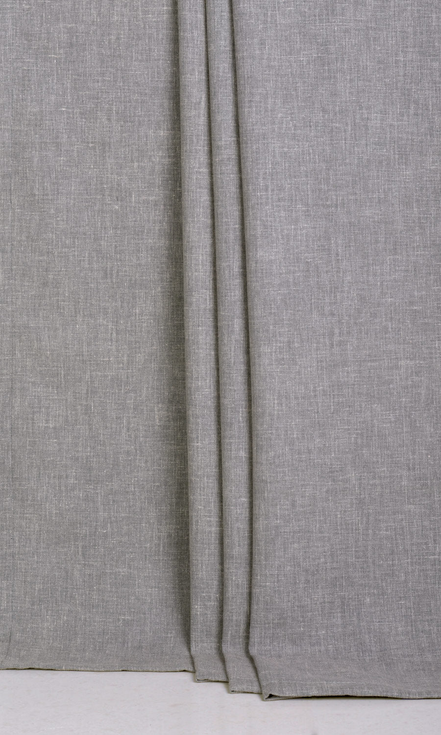 Linen Texture Fabric Material By the Yard (Grey)