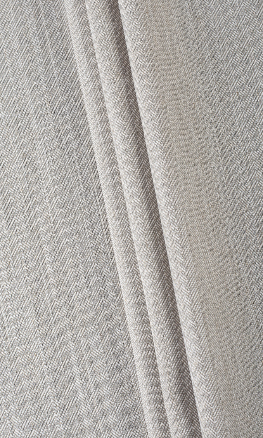Textured Linen Blend Free Fabric Material Sample (Warm Gray-Brown)