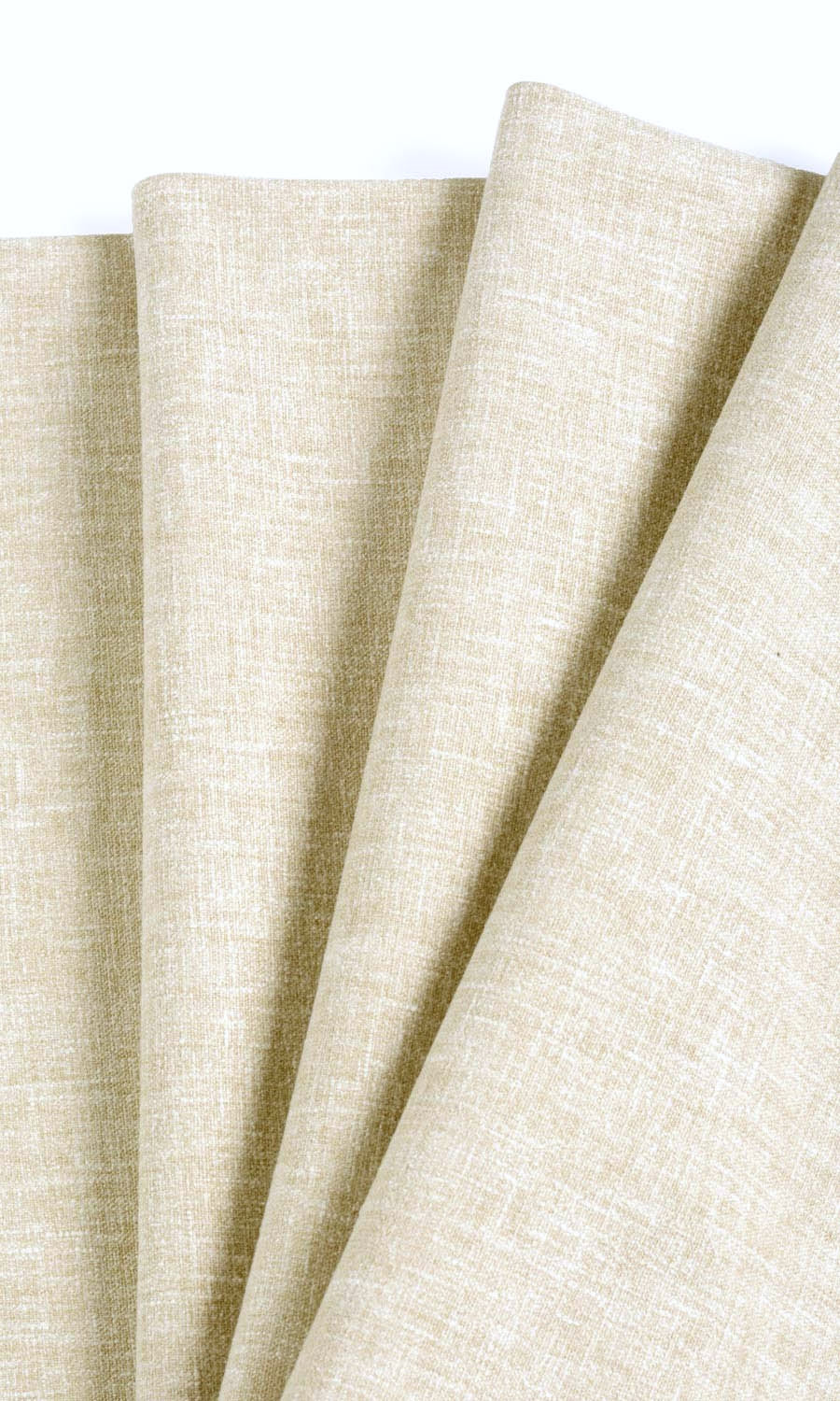 Linen Texture Fabric Material By the Yard (Oatmeal Beige)