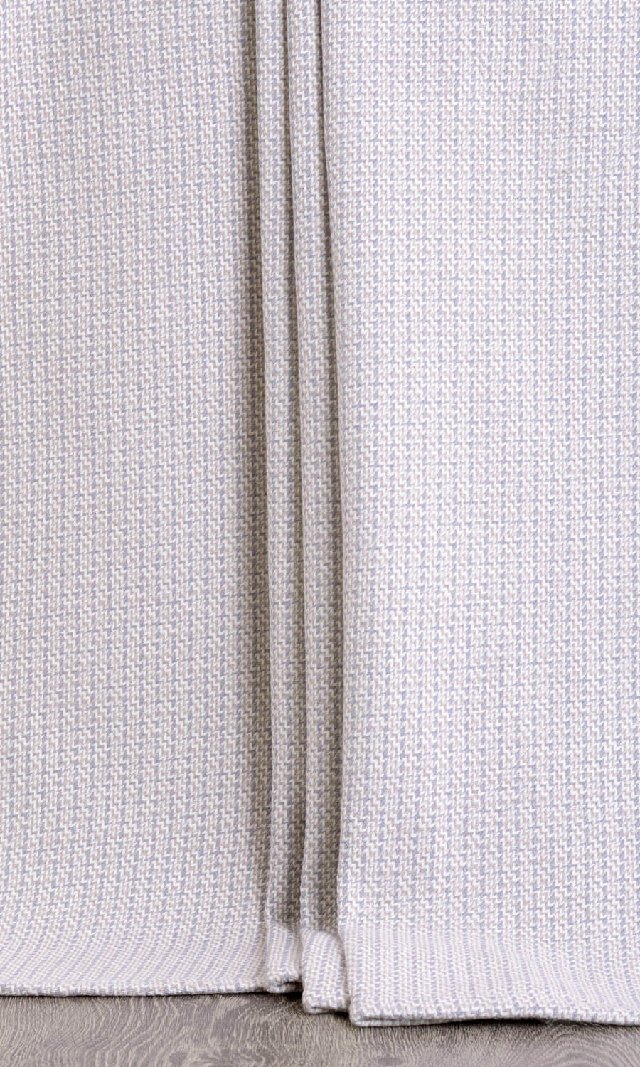 Textured Cotton Home Décor Fabric By the Yard (Gray/ White)