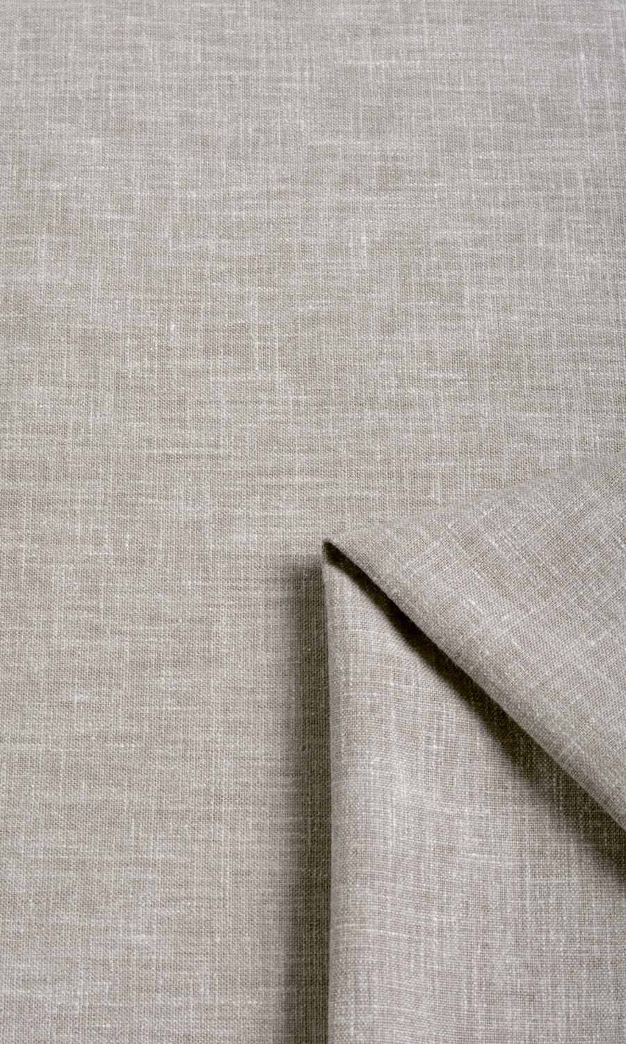Poly-Cotton Blend Free Fabric Material Sample (Warm Grey)