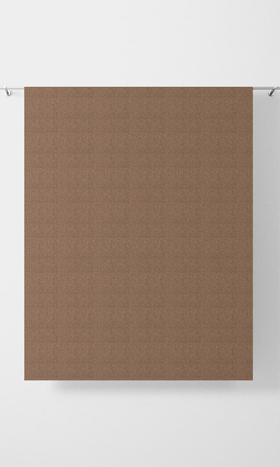 Herringbone Textured Free Fabric Material Sample (Orange)