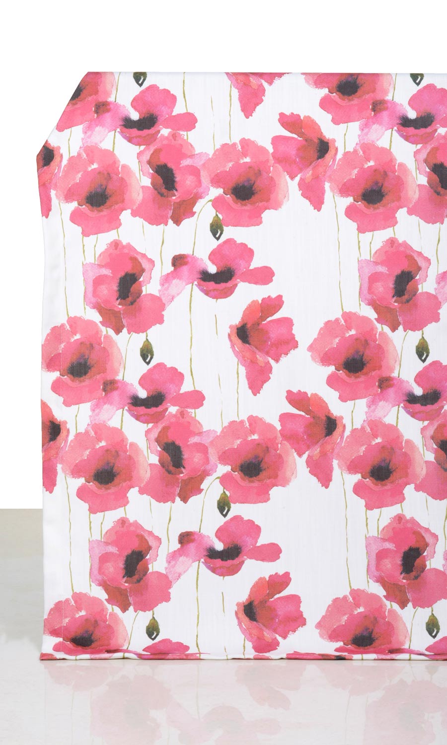 Water Lilies Floral Home Décor Fabric By the Yard (Pink)