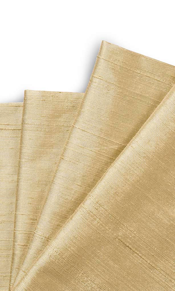 Pure Silk Window Treatments Fabric By the Yard (Beige)