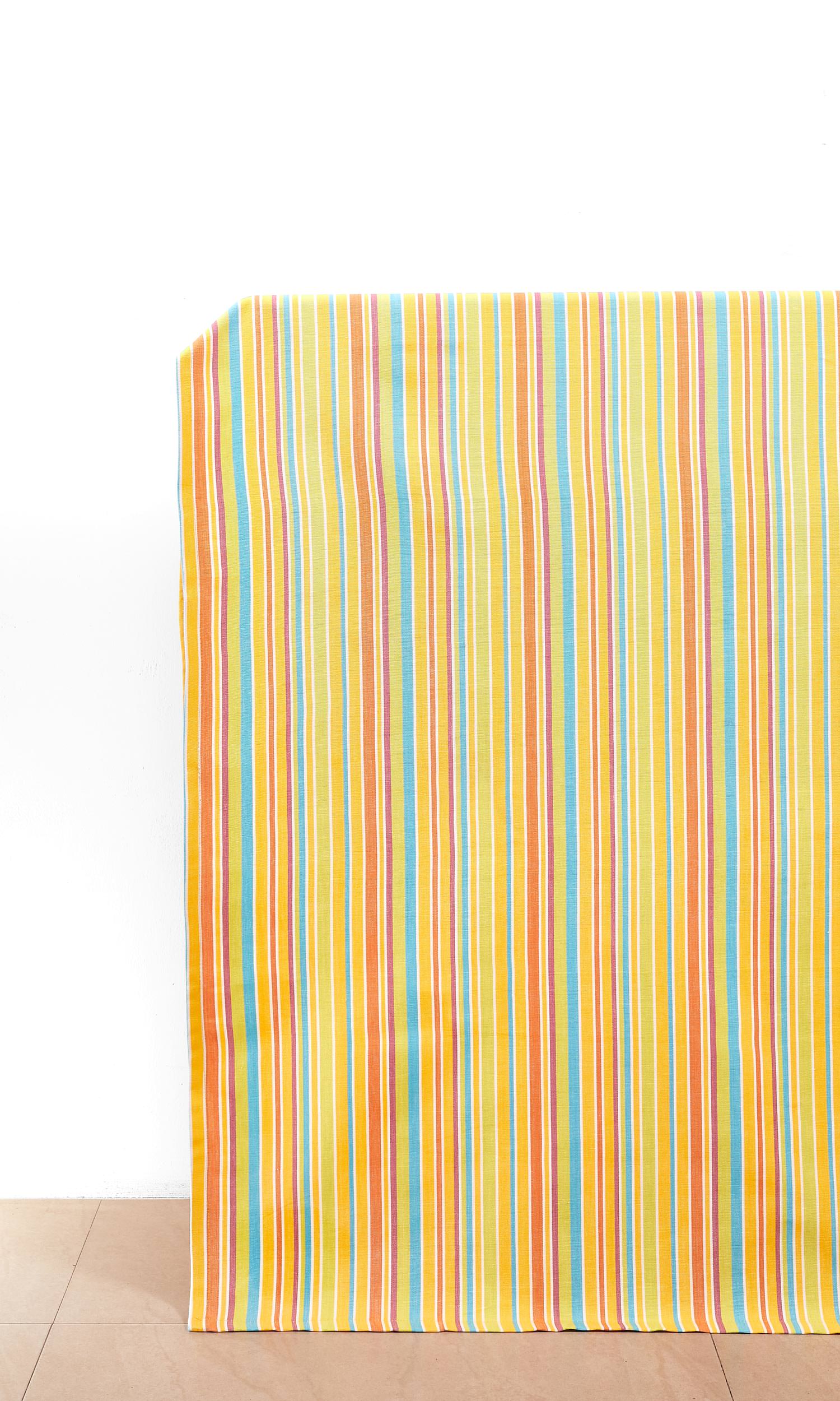 Cotton Window Treatments Fabric By the Yard (Yellow)