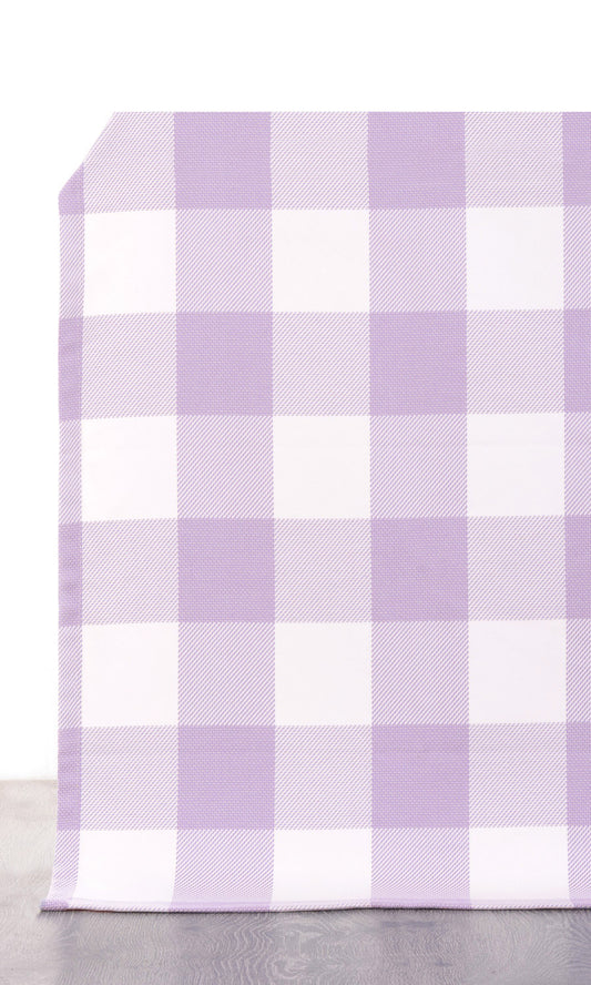 Buffalo Plaid Shades (Pale Purple/ White)