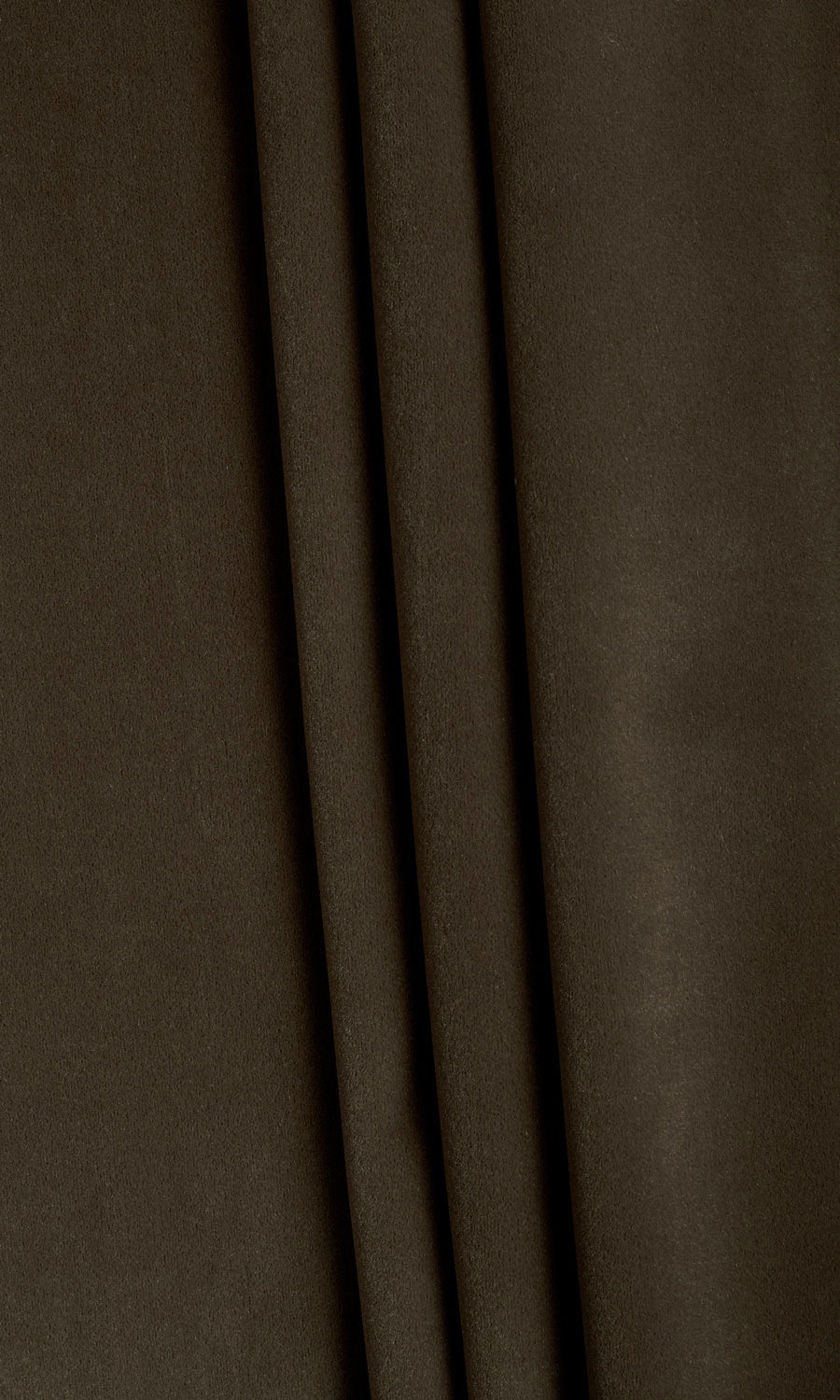 Velvet Home Textile Fabric Material By the Yard (Dark Brown)