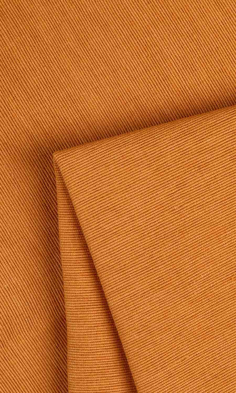 Cotton Home Décor Fabric By the Yard (Ochre Orange)