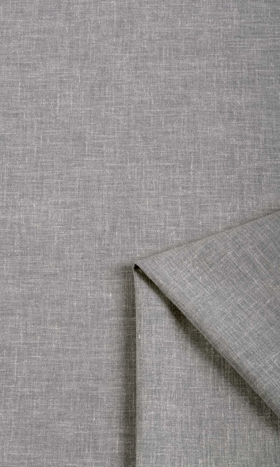 Linen Texture Home Textile Fabric Material Sample (Grey)