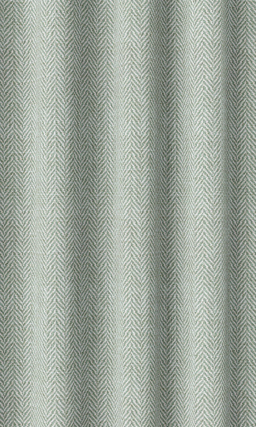 Herringbone Print Home Décor Fabric Sample (Egg Blue/ White)