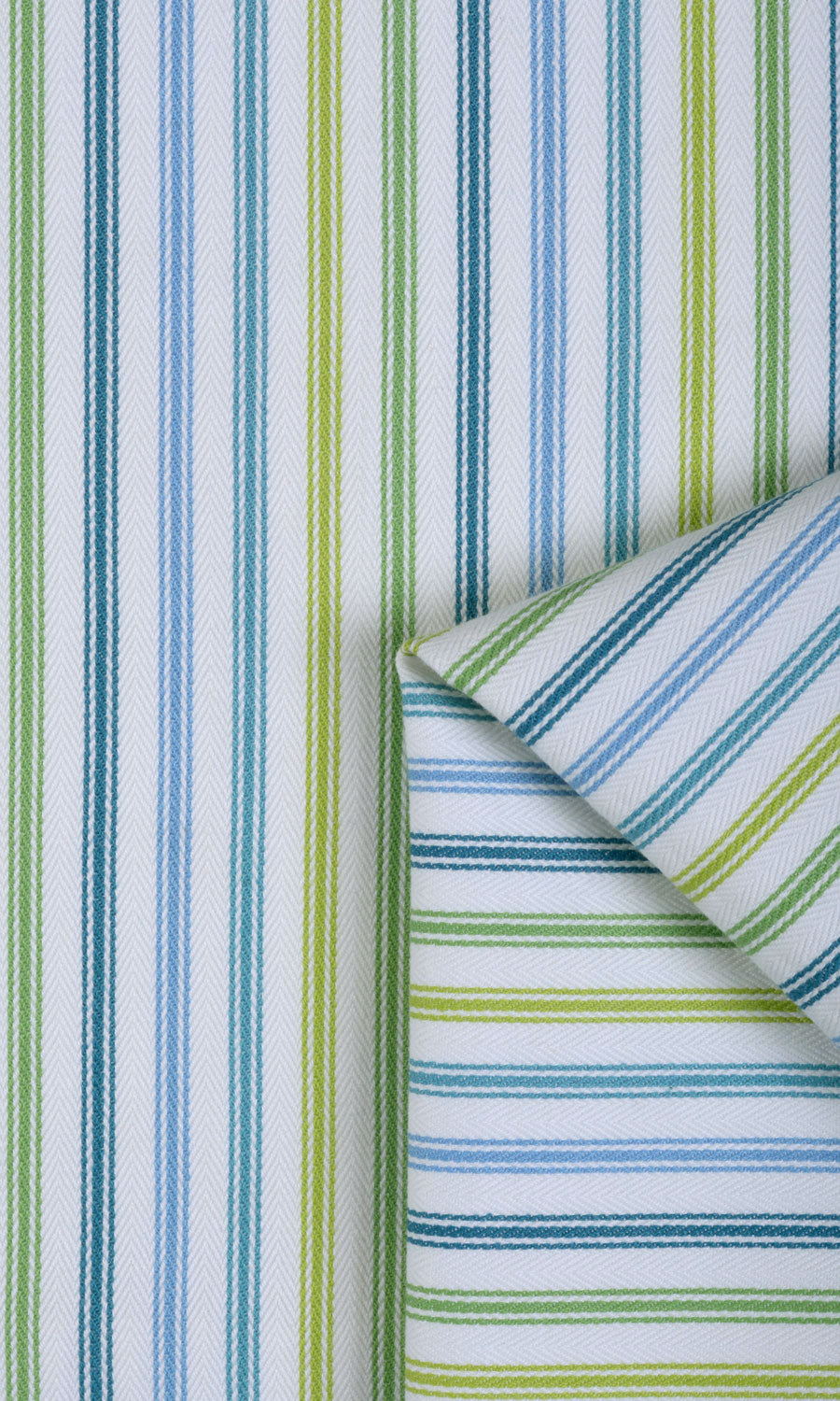 Cotton Fabric Sample for Roman Blinds & Shades (Blue/ Green/ Yellow)