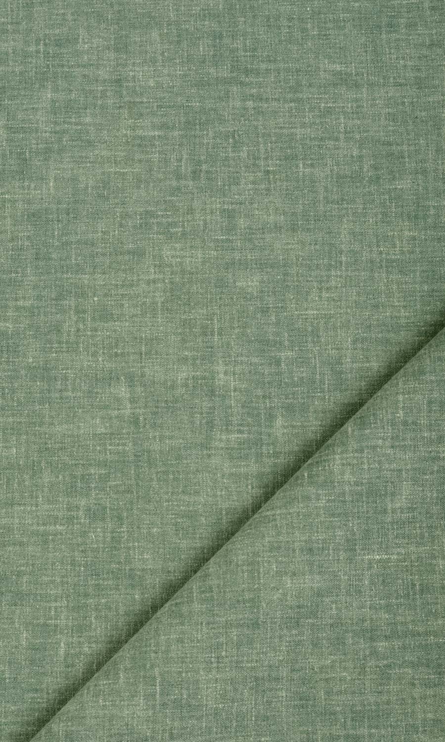 Poly-Cotton Blend Home Textile Fabric Material Sample (Jade)