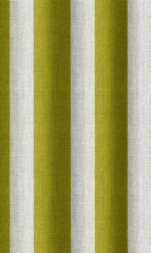 Striped Fabric Blinds (Apple Green)