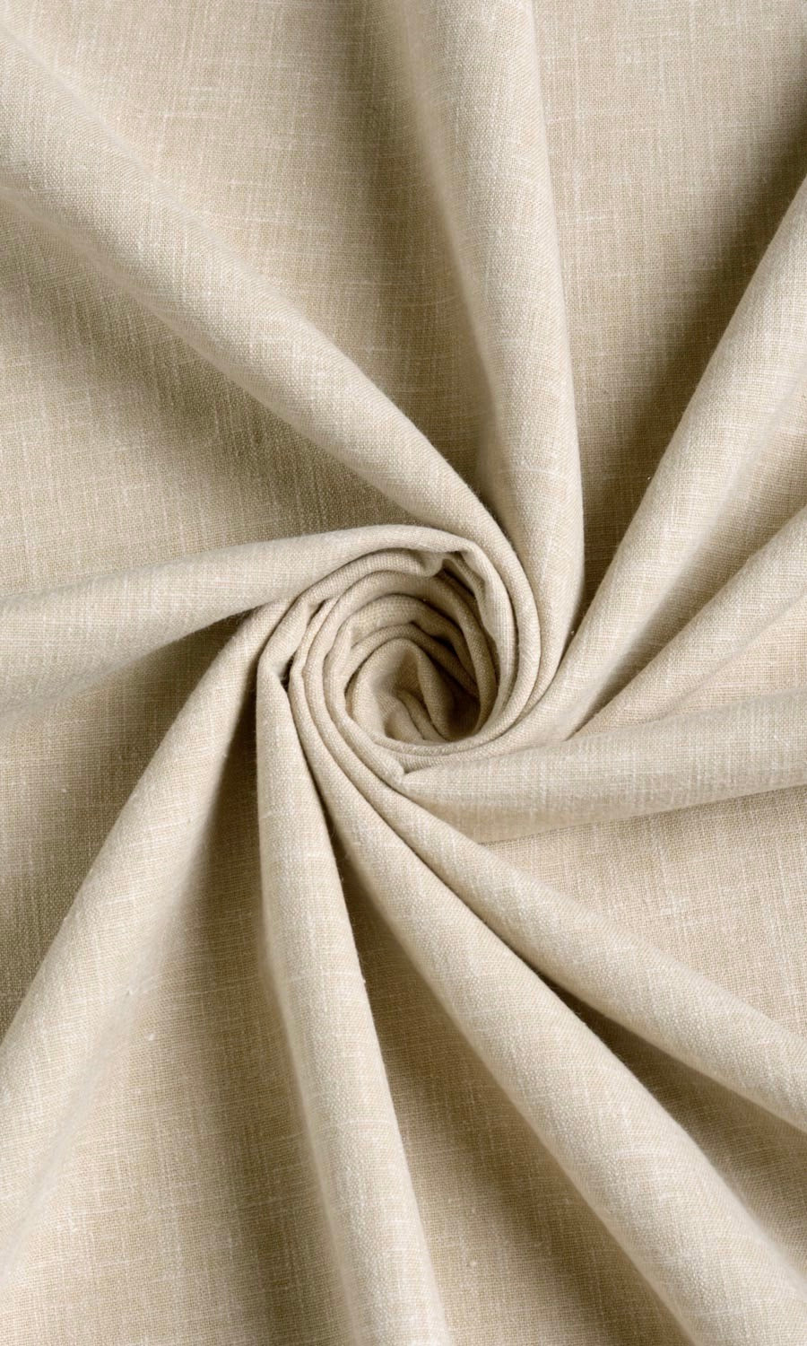 Linen Texture Home Décor Fabric By the Yard (Oatmeal Beige)