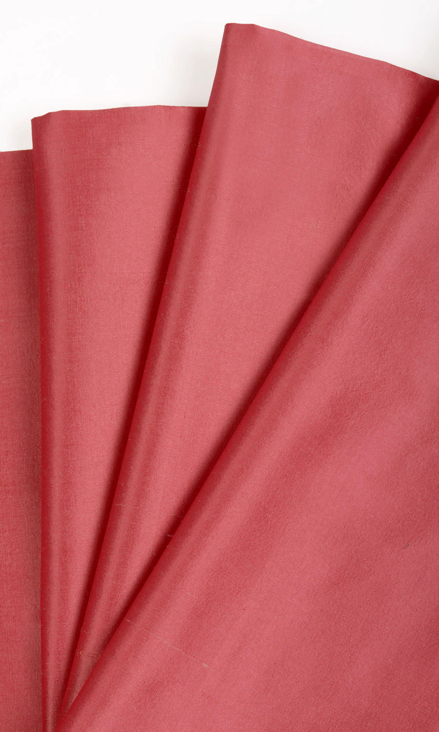 Shantung Silk Home Textile Fabric Material By the Yard (Pink Punch)