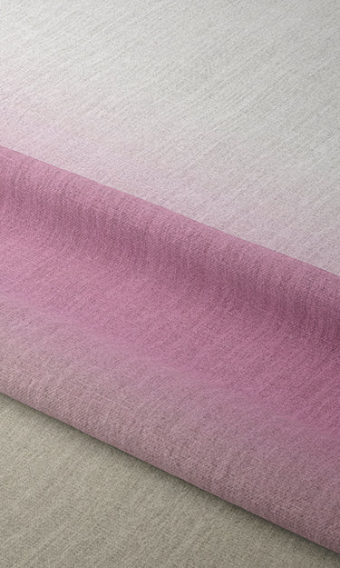 3-Tone Ombre Fabric Material By the Yard (Pink/ Beige)