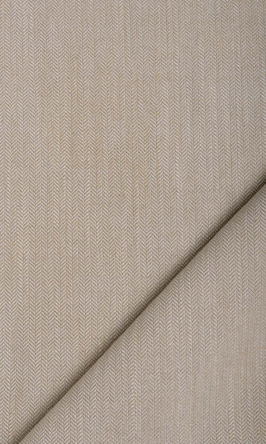 Herringbone Textured Fabric Sample for Roman Blinds & Shades (Pale Brown)