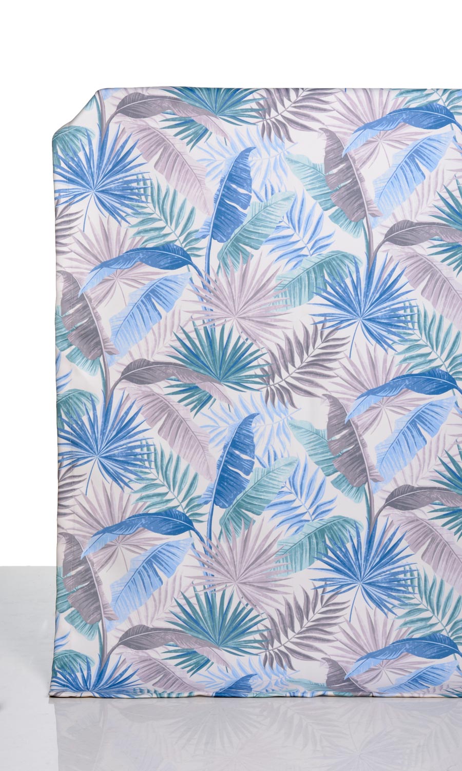 Botanical Floral Home Décor Fabric By the Yard (Blue/ Purple)