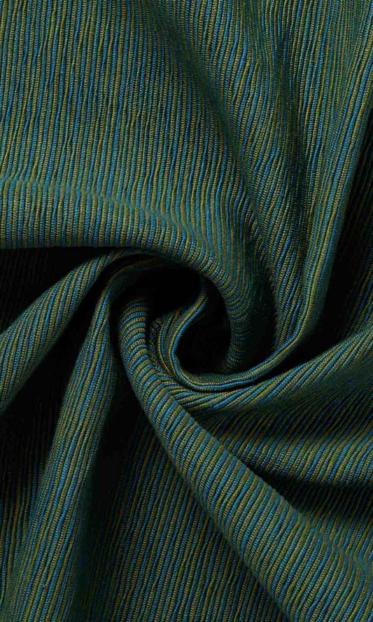 Cotton Fabric Blinds (Blue)