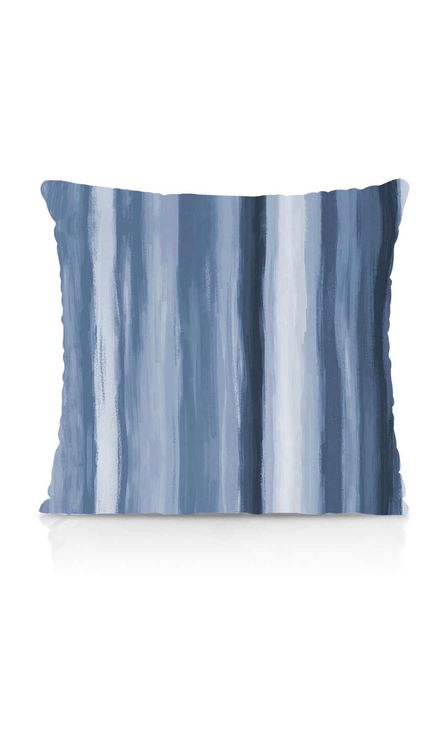 Modern Striped Fabric Material By the Yard (Cobalt/ Denim Blue)