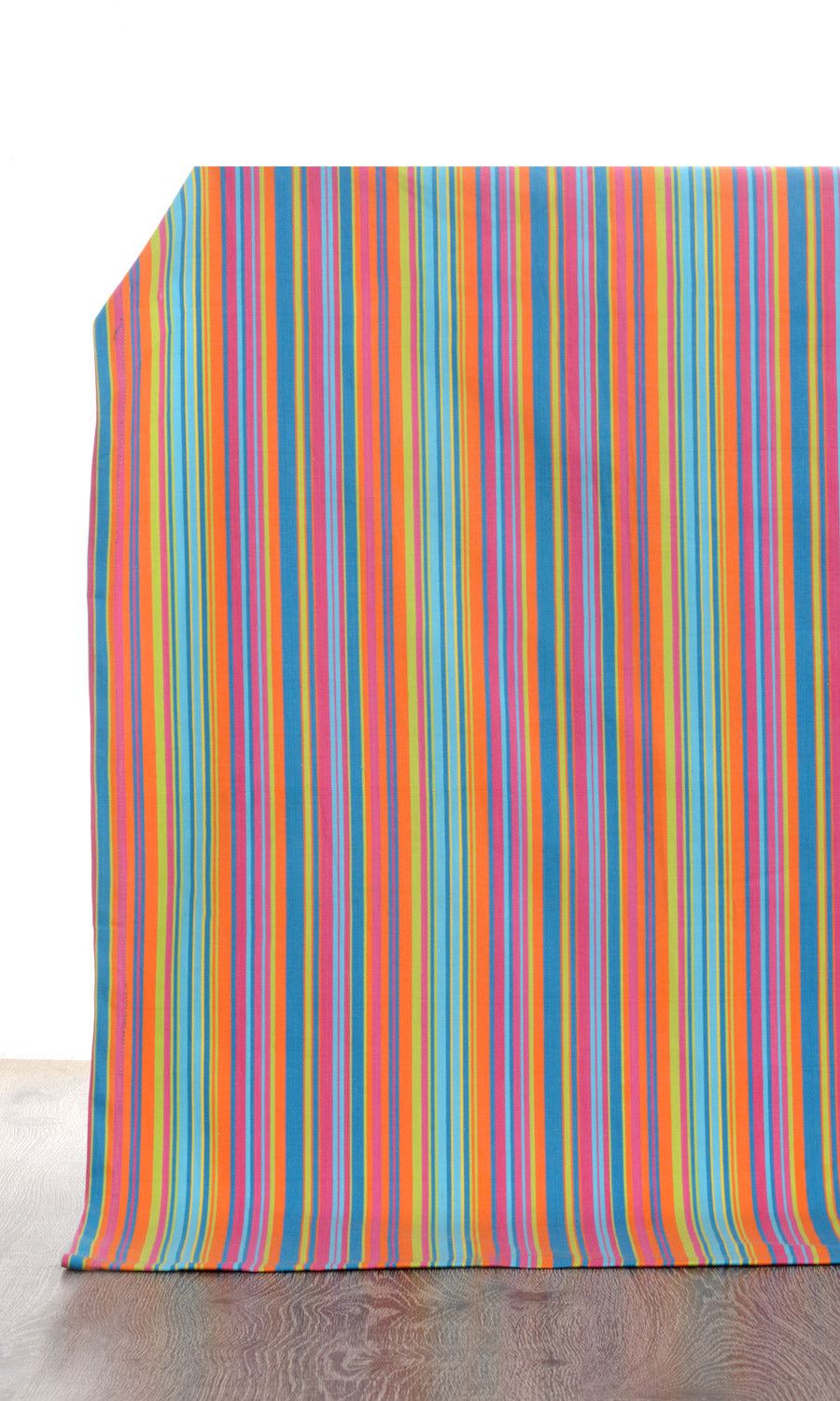 Cotton Home Décor Fabric Sample (Pink/ Blue)