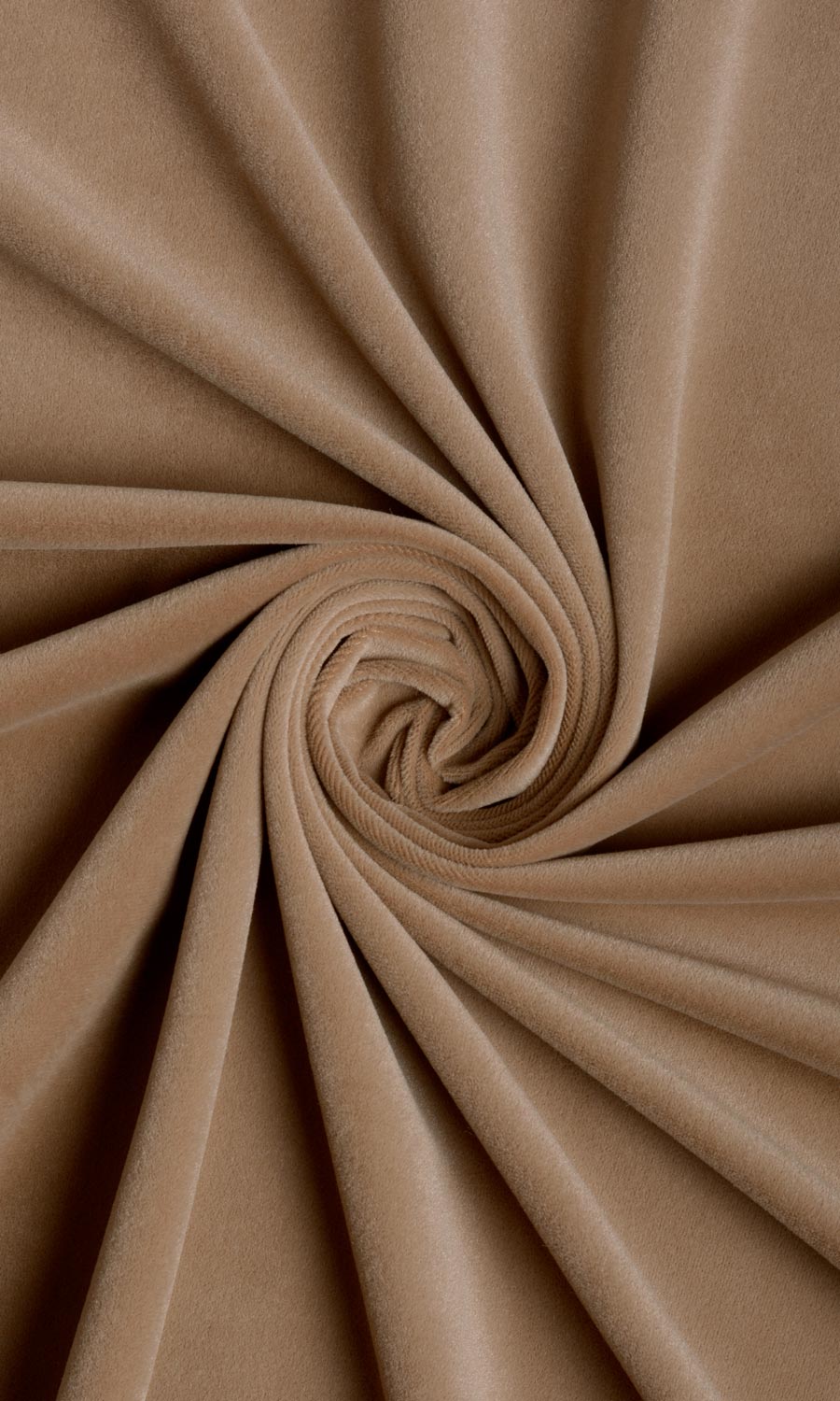 Velvet Home Décor Fabric Sample (Brown)