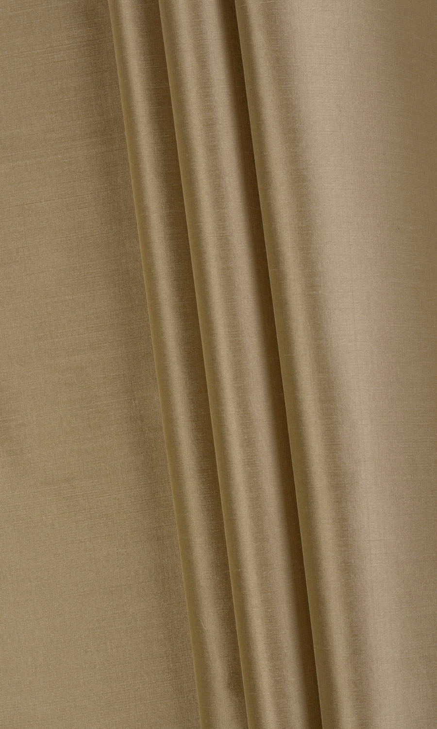 Shantung Silk Fabric By the Yard for Curtains & Drapes (Brown)