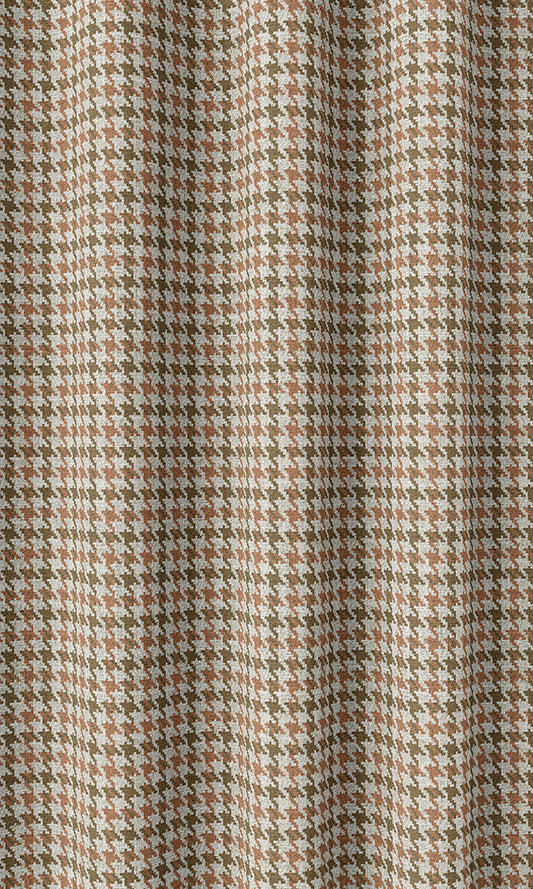 Houndstooth Blinds (Orange & Green)