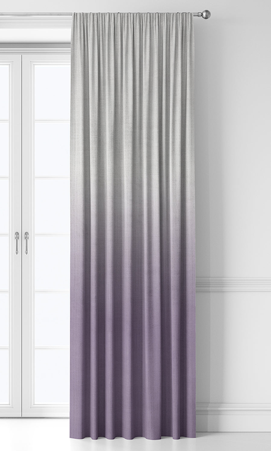 2-Tone Ombre Home Décor Fabric By the Yard (Purple)