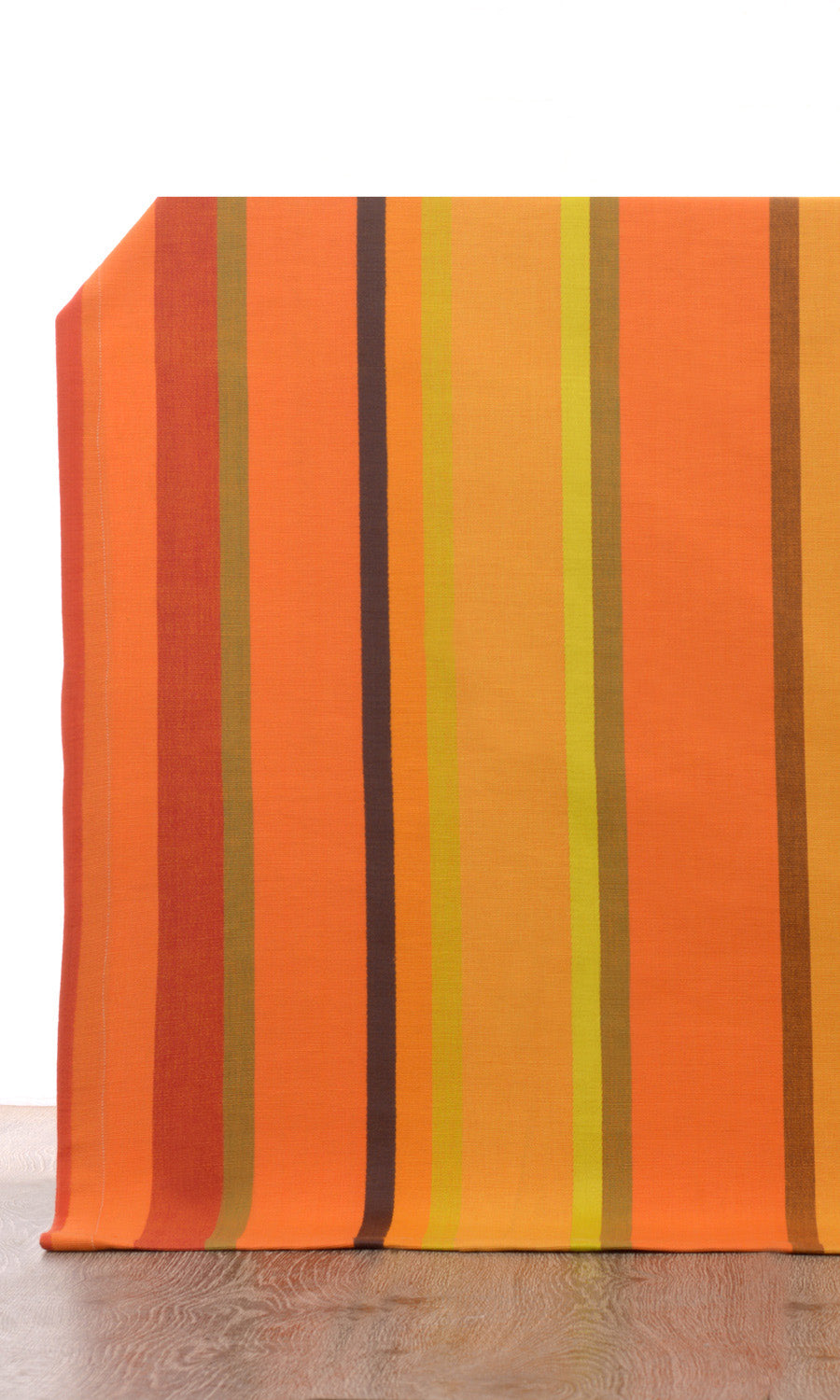 Cotton Window Treatments Fabric By the Yard (Orange)