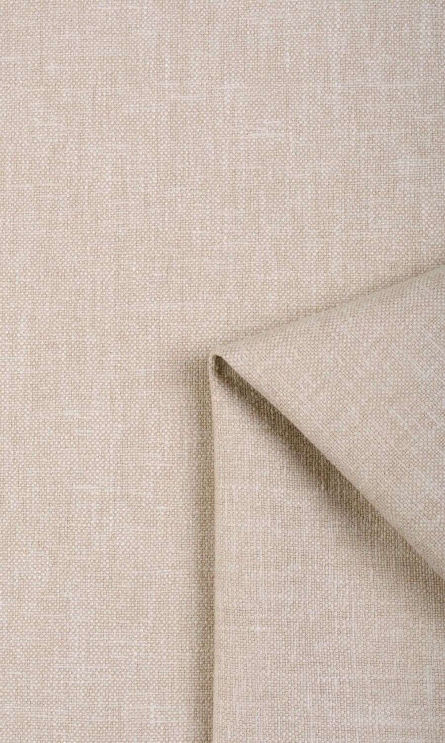 Linen Blend Fabric Sample for Roman Blinds & Shades (Beige)
