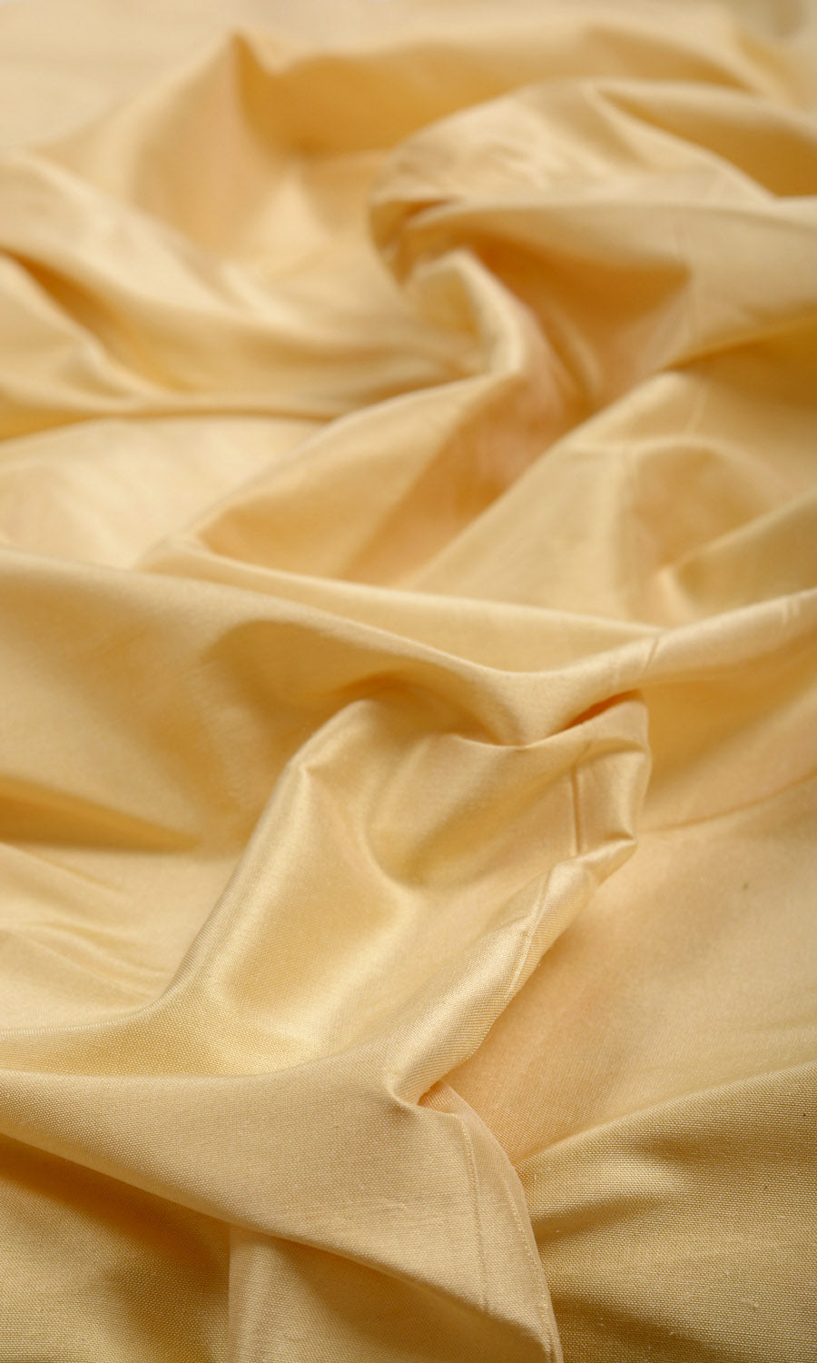 Shantung Silk Home Textile Fabric Material Sample (Wheat Beige)