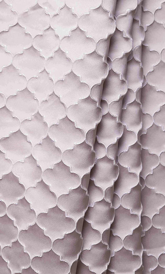 Silk Blend Home Décor Fabric By the Yard (Pastel Pink)
