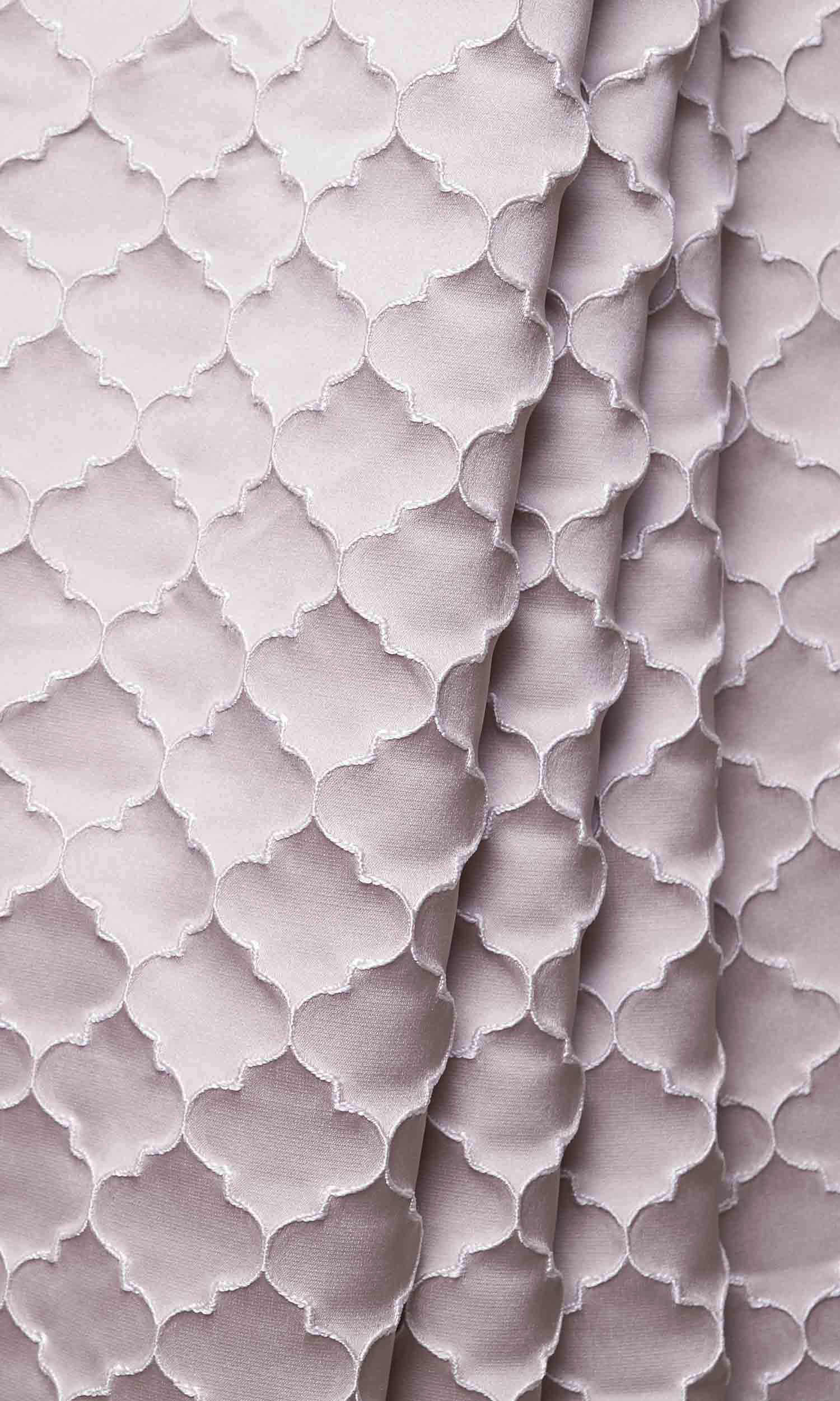 Silk Blend Home Décor Fabric By the Yard (Pastel Pink)
