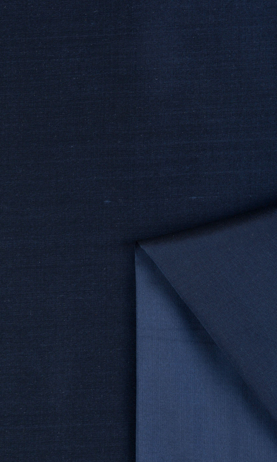 Shantung Silk Fabric Material By the Yard (Midnight Blue/ Navy)