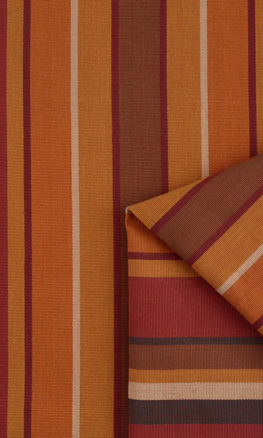 Cotton Window Treatments Fabric By the Yard (Red/ Orange/ Maroon)